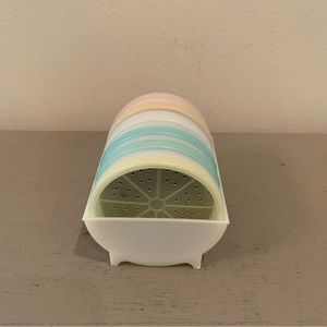 VTG Set Of Tupperware Wagon Wheel Coasters